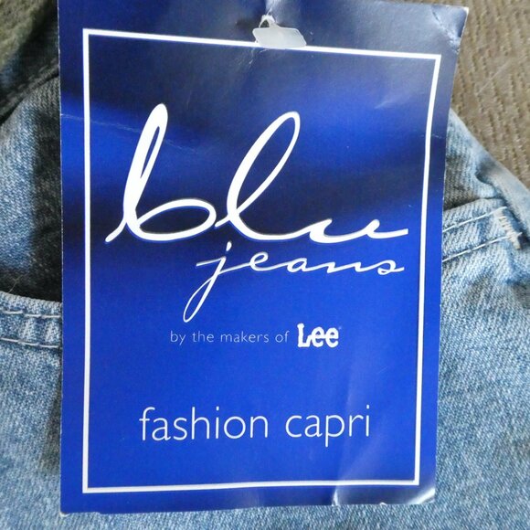 Blu Jeans by Lee - Capri NWT Size 14 - Picture 9 of 9